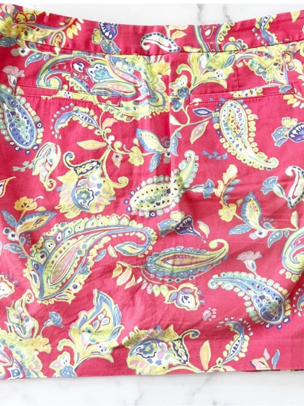 Polo Golf Ralph Lauren athletic paisley print skirt with stretch short skort - Picture 4 of 8
